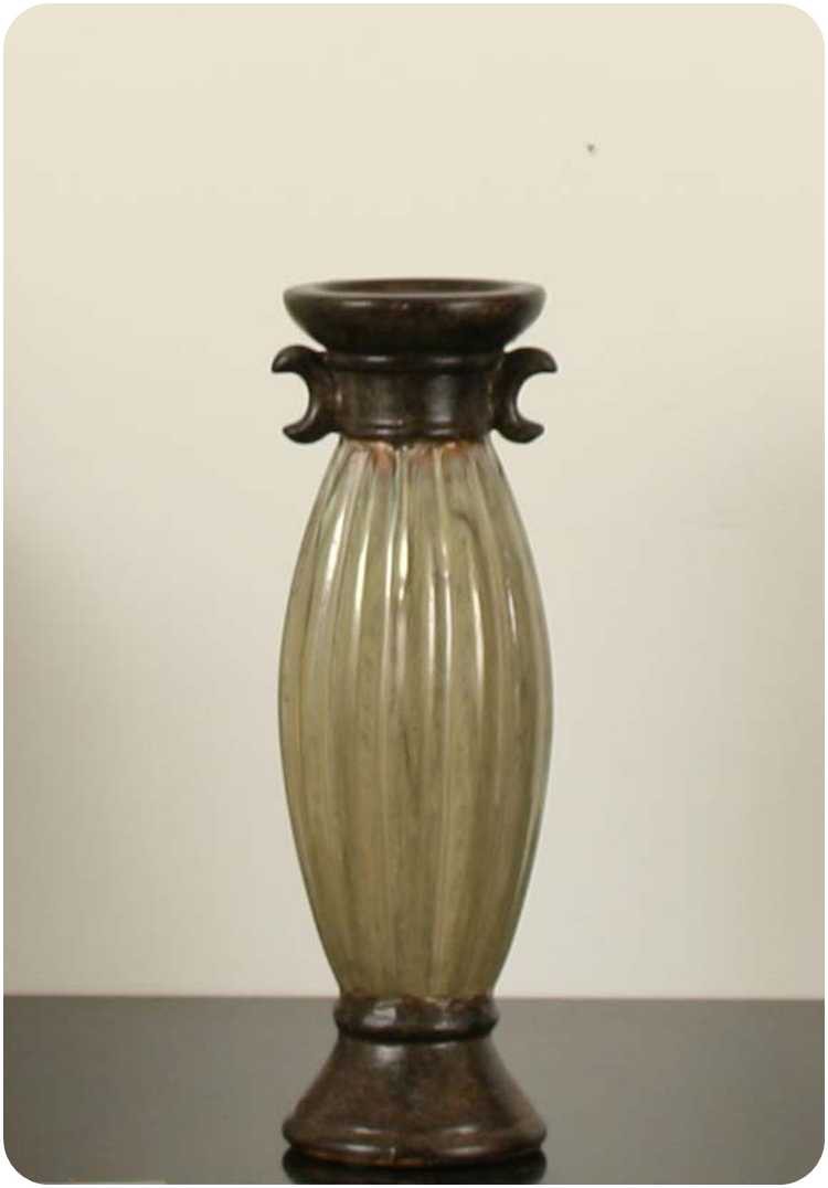 Sherwood Hy184m Mist Green Ceramic Candle Holder-629