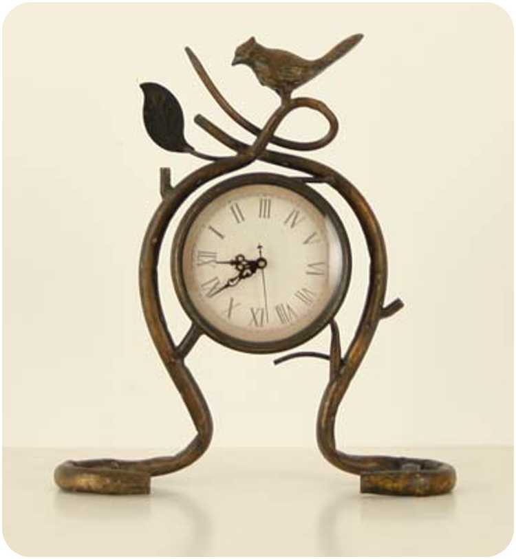 Sherwood Mw824 Bird Twig Clock