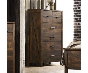 Crossroads Furniture C8100A-030 Rustic Oak Chest