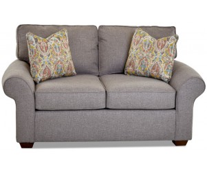 Klaussner Furniture K51300LS Troupe Loveseat W/pillows