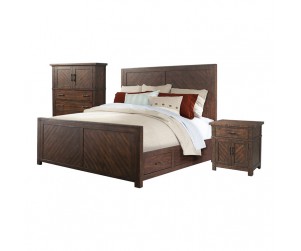 Crossroads Furniture JX600-QB Brandywine Queen Bed Complete
