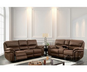 Furniture Of America CM6595-SF Helga Sofa W/table