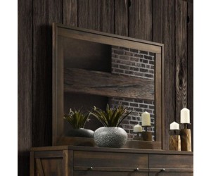 Crossroads Furniture C8100A-050 Rustic Oak Mirror